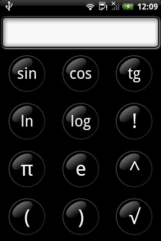 Htc Hero - kalkulator