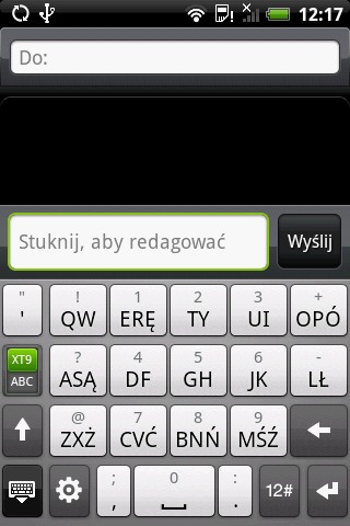 Htc Hero - wiadomość