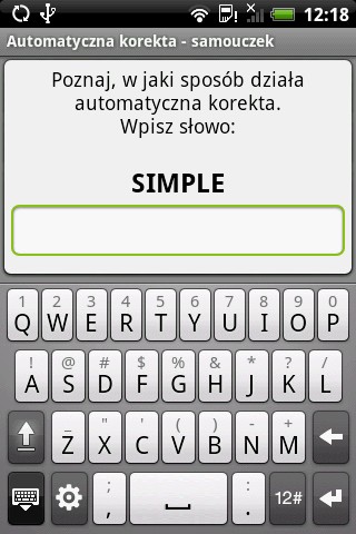 Htc Hero - wiadomość
