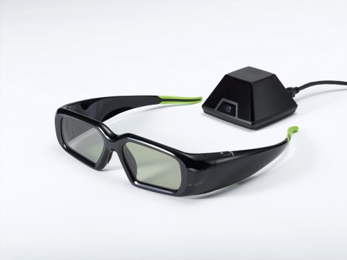 Asus G51J - Zestaw NVIDIA 3D Vision: okulary 3D + nadajnik podczerwieni