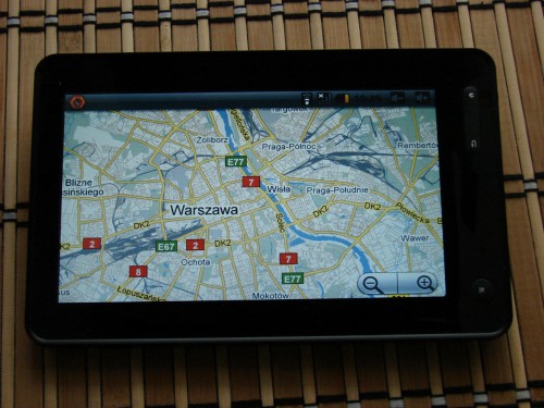 Test tPAD-780 - Mapy Google