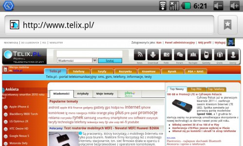 Test tPAD-780 - telix.pl