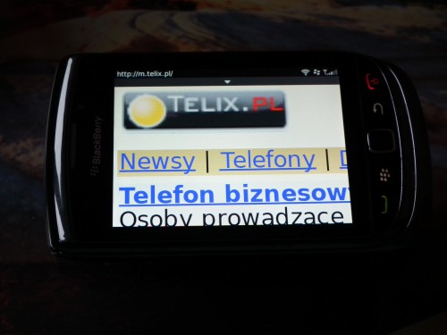 Test BlackBerry Torch 9800