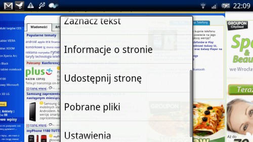 Test Sony Ericsson X10 z Androidem 2.1 - telix.pl