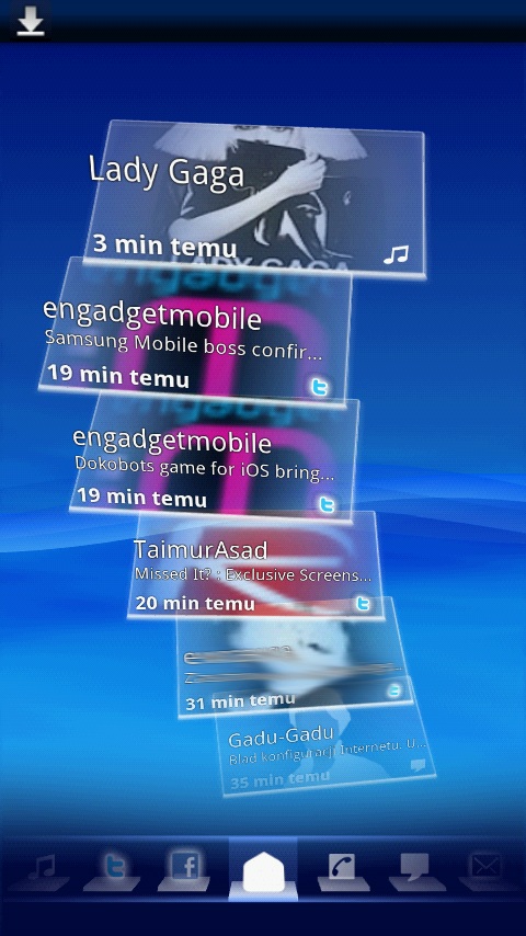 Test Sony Ericsson X10 z Androidem 2.1 - TimeScape