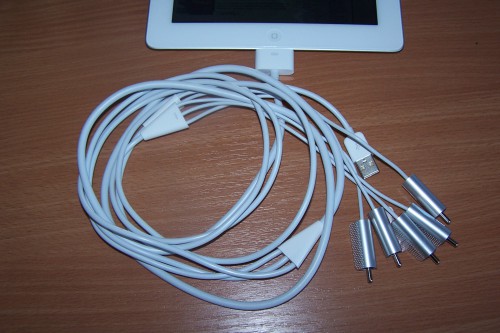 Kabel komponentowy do iPada