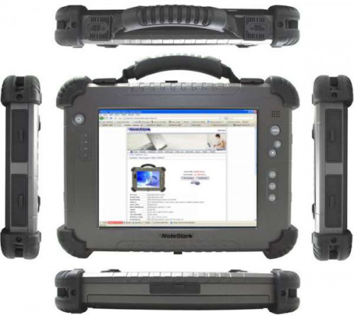 Tablet rugged NoteStar TB1088 do pamiaru GPS z dokładnością do 2 m