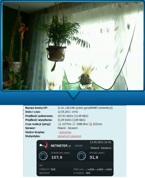 Smartcam: podgląd przez sieć 3G