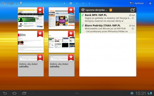 Samsung Galaxy Tab 8.9 LTE - Pulpit