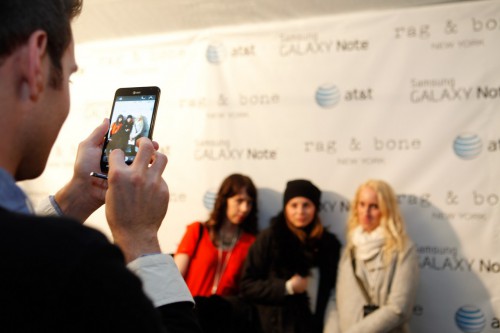 Fashion Week z Samsung GALAXY Note