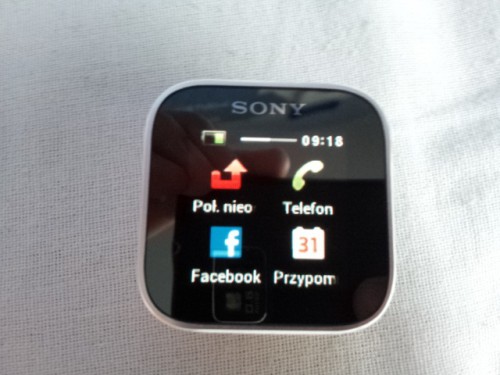 test Sony Smartwatch