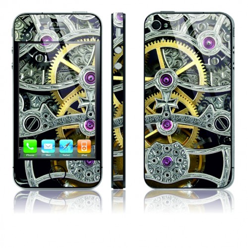 IPHONE 4 SOX GSM SKINS CLOCWORK