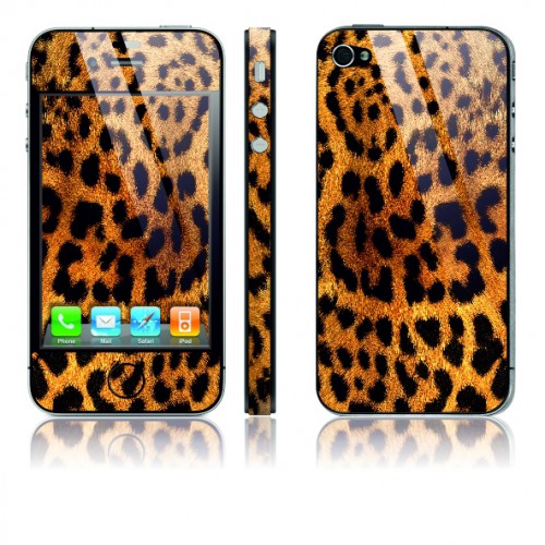 IPHONE 4 SOX GSM SKINS LEOPARD