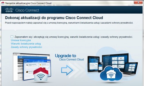Usługa Cisco Connect Cloud
