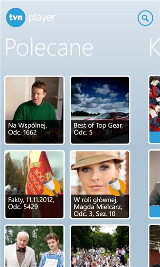 Nowe aplikacje na smartfony z Windows Phone: TVNPlayer i Coigdzie
