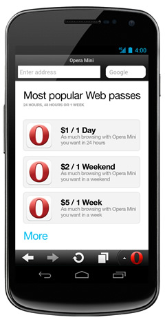 Opera Web Pass