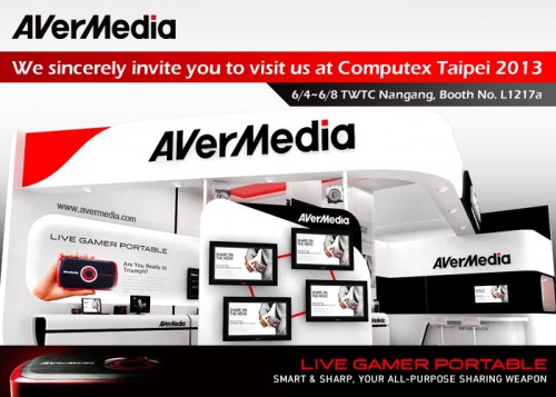 AVerMedia Computex 2013 Invitation