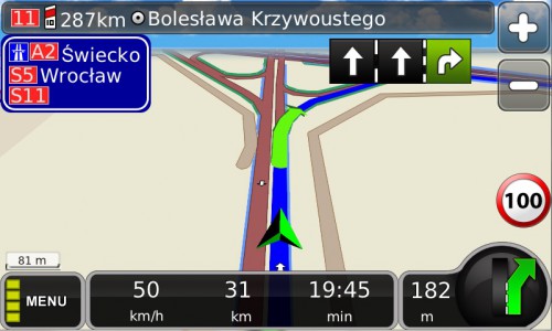 MapaMap 7.6: tablice
