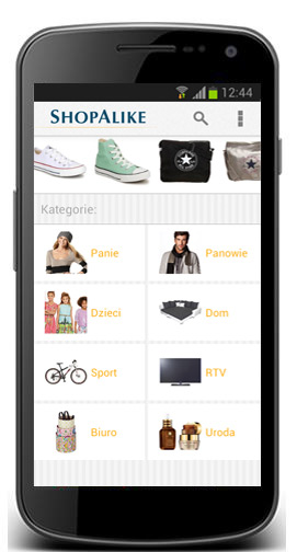ShopAlike - telefon Android