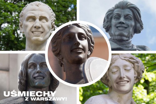 Pozdrowienia z uśmiechniętej Warszawy