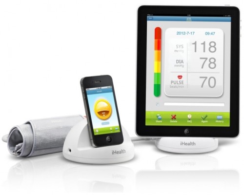 iHealth Ciśnieniomierz naramienny automatyczny ze stacją Apple Dock Connector