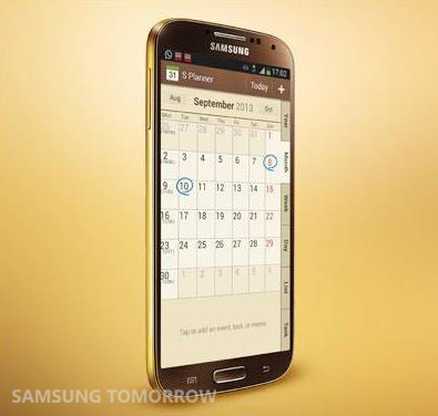 Samsung GALAXY S4 Gold