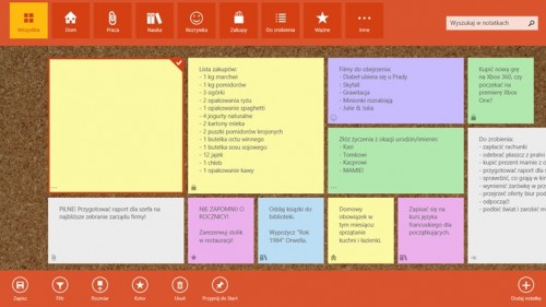 Sticky Notes Board