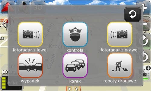 MapaMap 8.0 Android - tablet