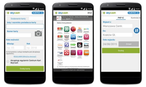 Nowości w aplikacji SkyCash
