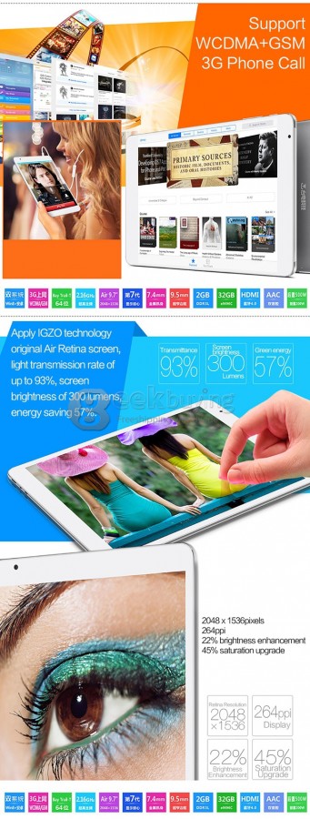Teclast X98 Air 3G