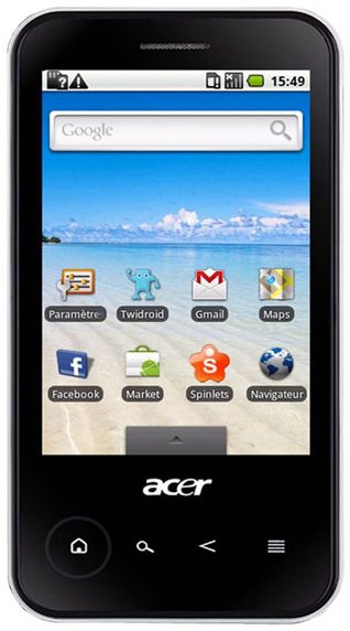 Acer betouch e400 не включается