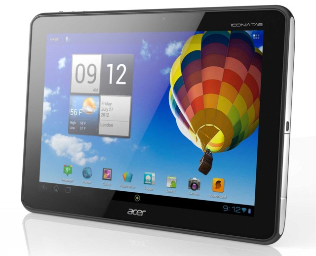 Acer iconia tab a510 сброс до заводских настроек