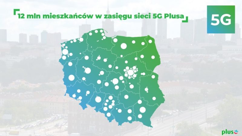 12 Milionów Mieszkańców Polski W Zasięgu Sieci 5g Plusa Portal Telekomunikacyjny Telixpl 3209