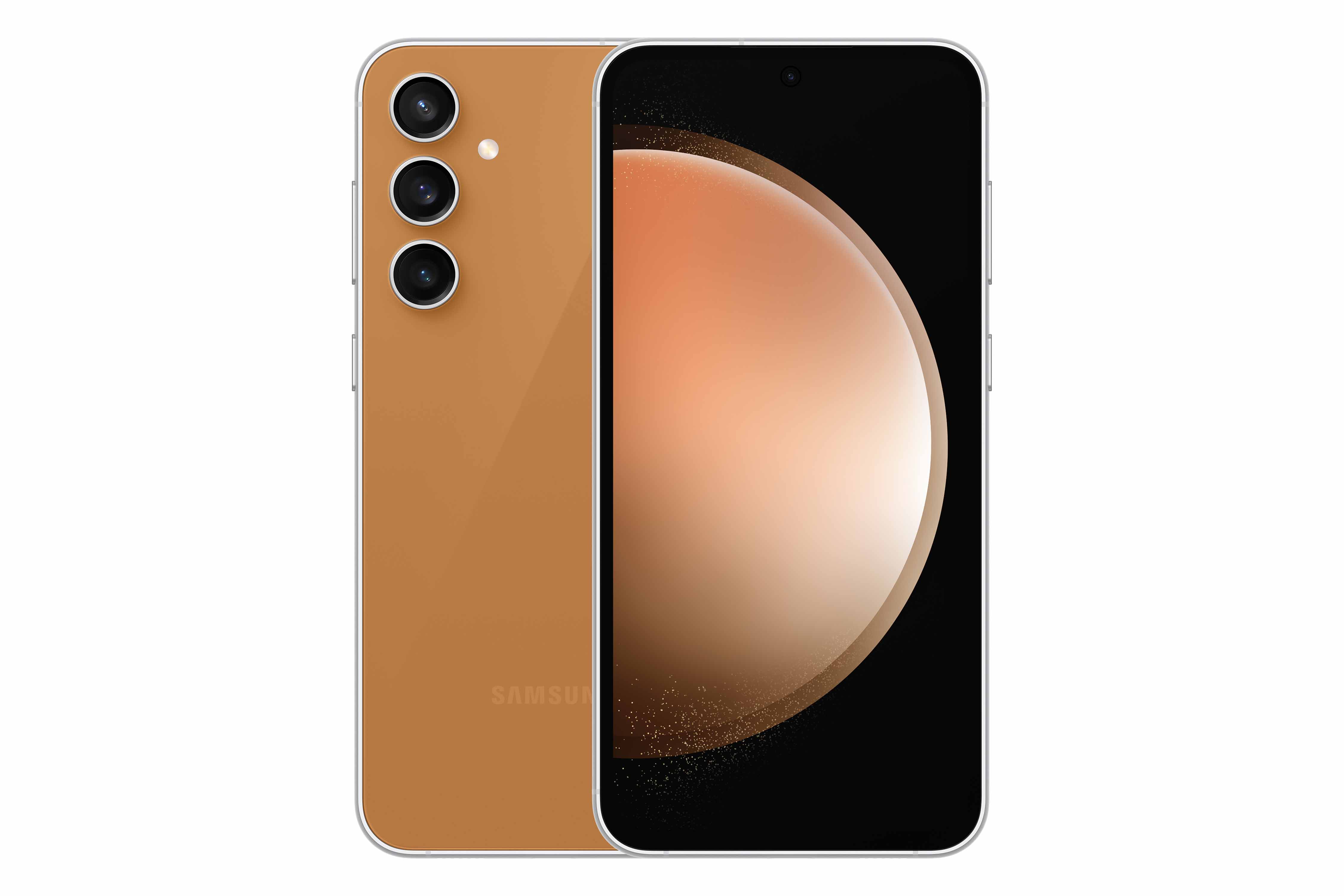 046 galaxy s23 fe tangerine front