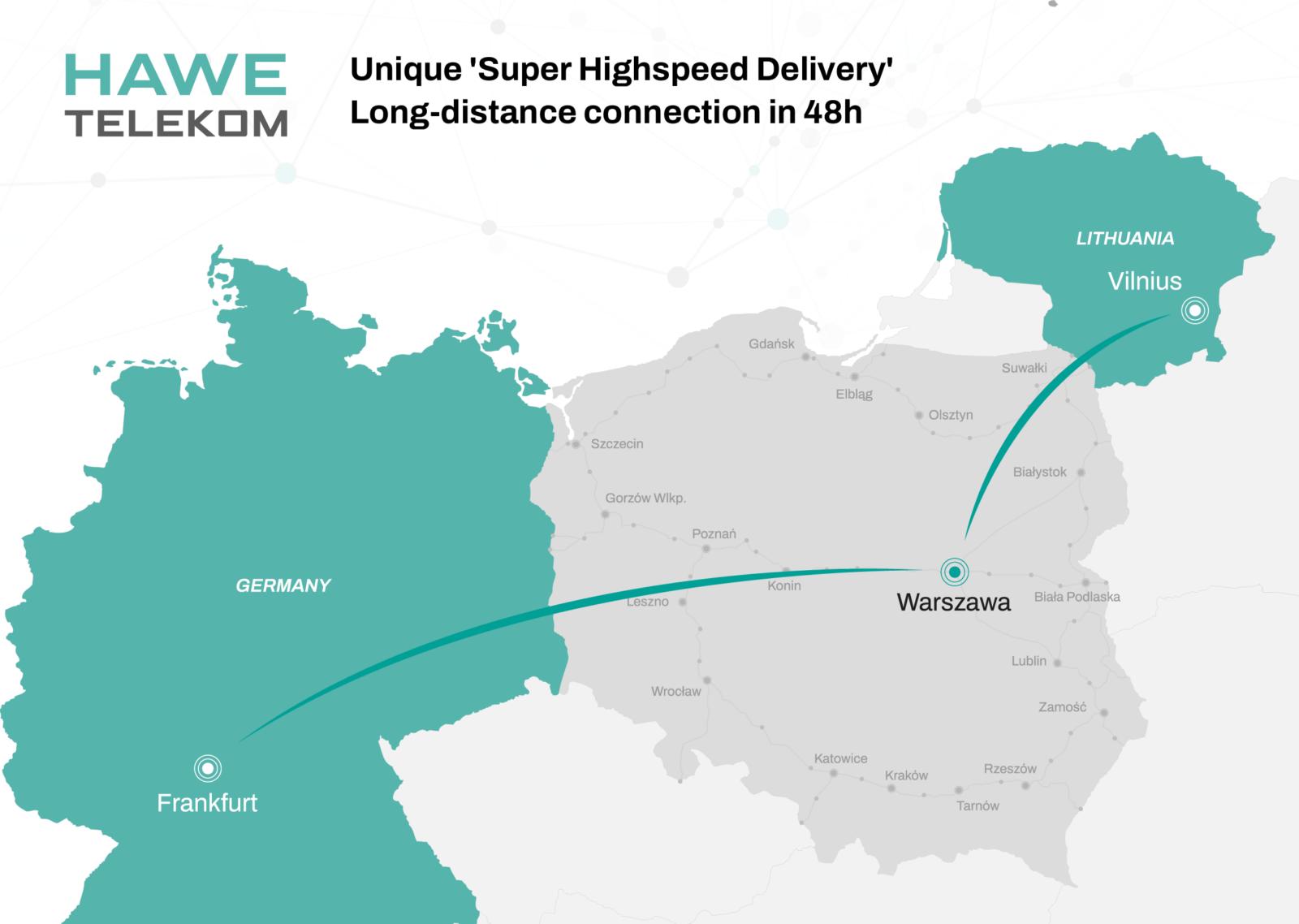 Hawe Telekom buduje kolejną trasę światłowodową na Ukrainę