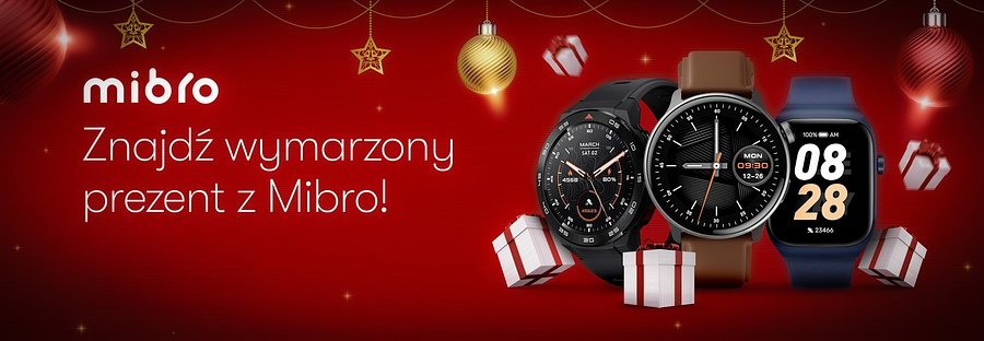 Wielkie świąteczne promocje Mibro wystartowały z oficjalnym sklepem w Polsce