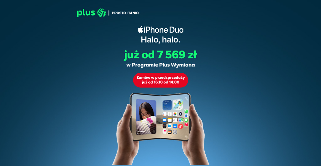 iPhone Duo już niebawem w Plusie