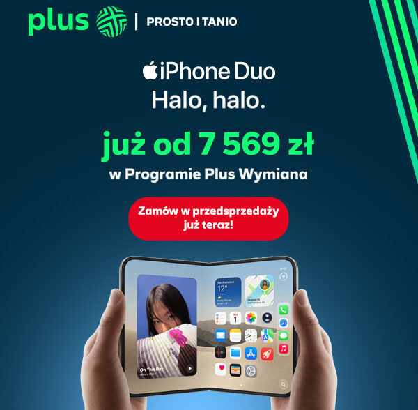 Najnowszy iPhone Duo w przedsprzedaży w Plusie